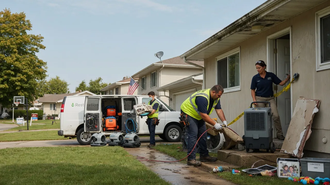 Water Damage Restoration in Caledonia, OH near me